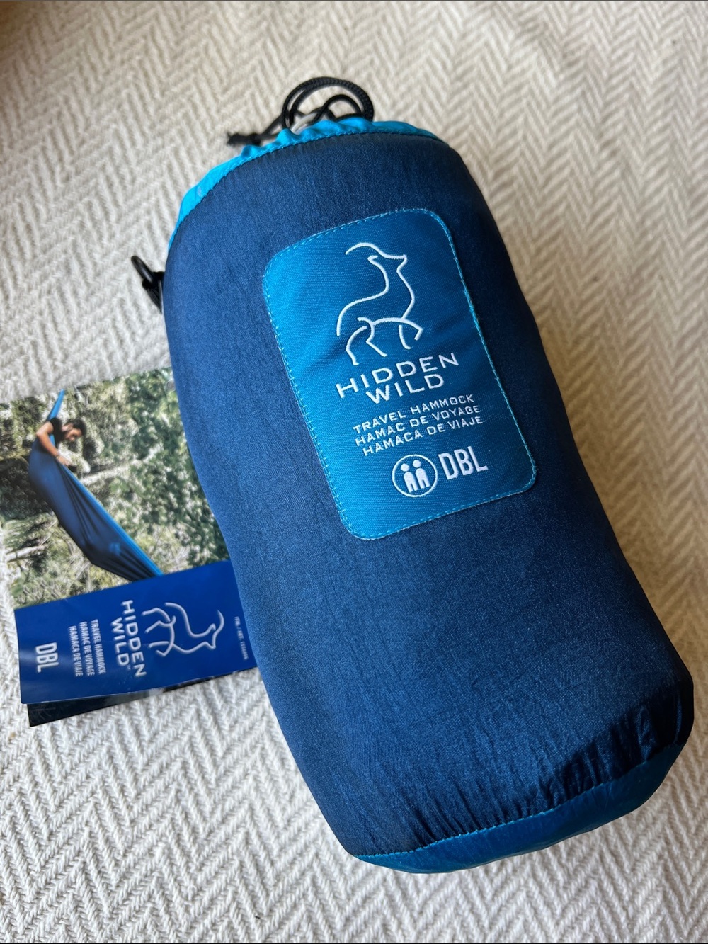 Blue Travel Hammock - Men's Travel Bag